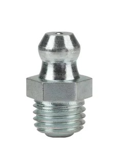 Комплект прямых пресс-масленок (тавотница) М10 (1,2 Ц6) усиленной запрессовки, 10 шт